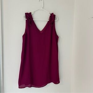 Pink Lily Fuchsia Dress Size L